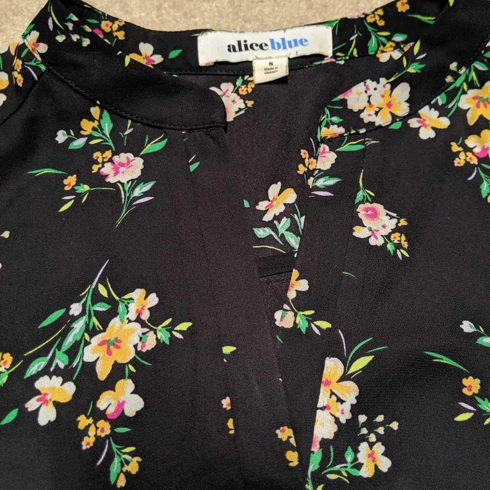 Flowery blouse
